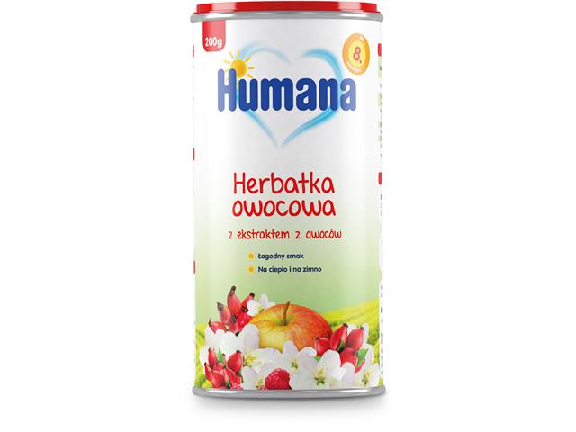 Humana Herbatka owocowa interakcje ulotka granulat  200 g