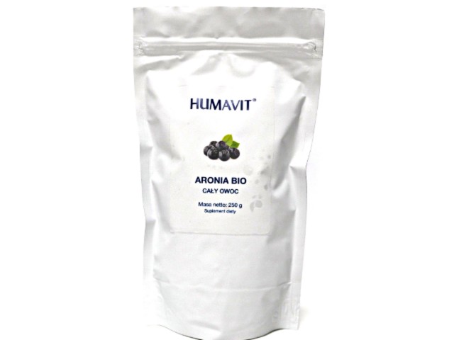 Humavit Aronia Bio interakcje ulotka owoc/zioła  250 g