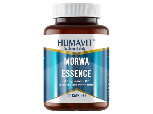 Humavit Morwa Essence interakcje ulotka kapsułki  100 kaps.