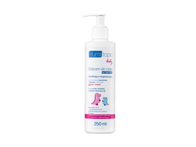 Humitopic Baby Balsam do ciała nawilżająco-regenerujący od 1 dnia życia interakcje ulotka balsam  250 ml