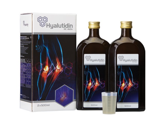 Hyalutidin Hc Activ interakcje ulotka syrop  1 l | (2 szt. po 500 ml)