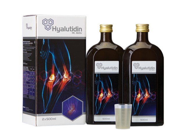 Hyalutidin Hc Activ interakcje ulotka syrop  1 l (2 szt. po 500 ml)