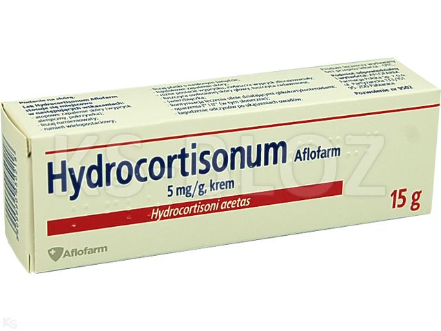 Hydrocortisonum Aflofarm interakcje ulotka krem 5 mg/g 15 g