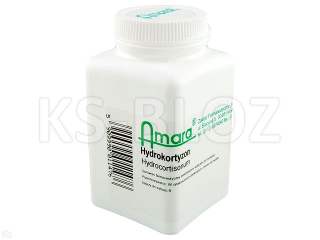 Hydrocortisonum interakcje ulotka substancja - 1 g