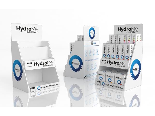 HydroMe Ekspozytor reklamowy 2025 interakcje ulotka ekspozytor - 1 szt.