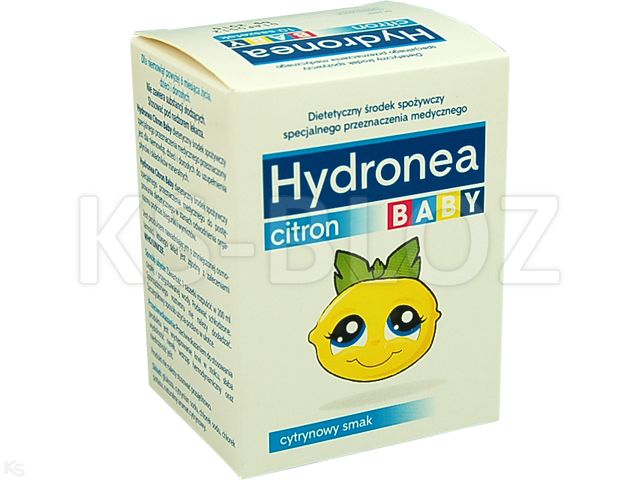 Hydronea Baby (Hydronea Citron Baby) interakcje ulotka proszek do sporządzania roztworu doustnego  10 sasz.