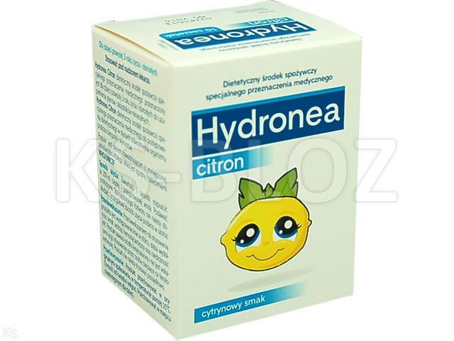 Hydronea (Hydronea Citron) interakcje ulotka proszek do sporządzania roztworu doustnego  10 sasz.