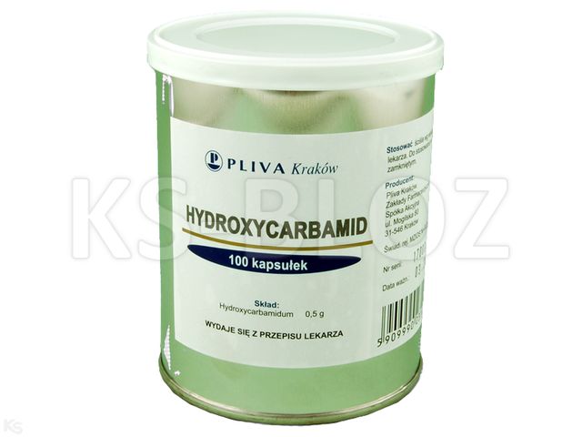 Hydroxycarbamid Teva interakcje ulotka kapsułki 500 mg 100 kaps.