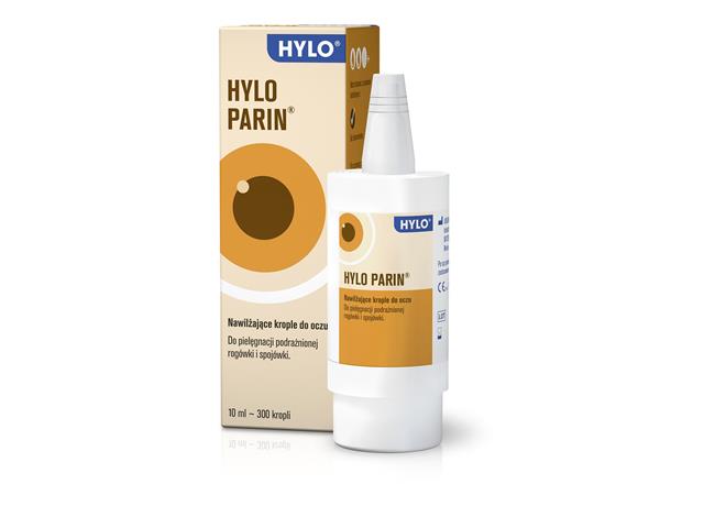 Hylo-Parin interakcje ulotka krople do oczu  10 ml