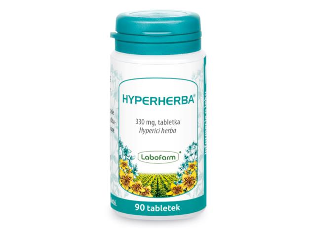 Hyperherba interakcje ulotka tabletki 330 mg 90 tabl. (poj.)