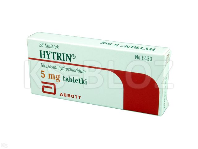 Hytrin interakcje ulotka tabletki 5 mg 28 tabl.