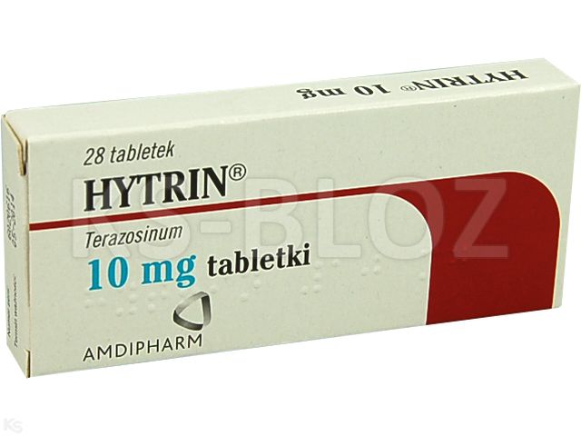 Hytrin interakcje ulotka tabletki 10 mg 28 tabl.