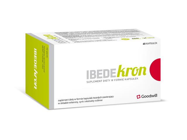 Ibedekron interakcje ulotka kapsułki - 60 kaps.