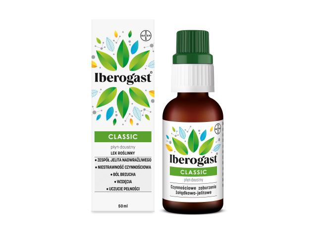 Iberogast Classic interakcje ulotka płyn doustny  50 ml (but.)