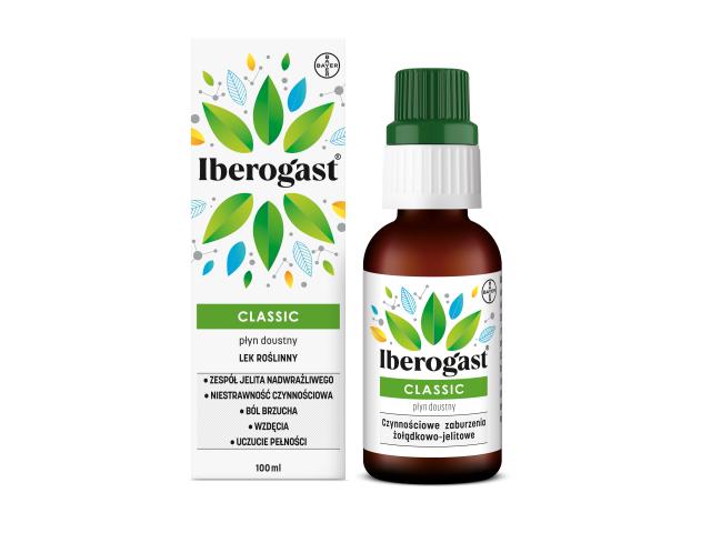 Iberogast Classic interakcje ulotka płyn doustny  100 ml (but.)