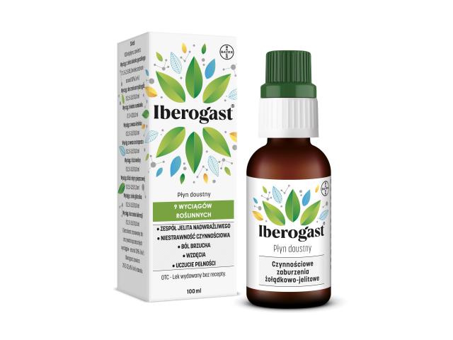 Iberogast interakcje ulotka płyn doustny  100 ml