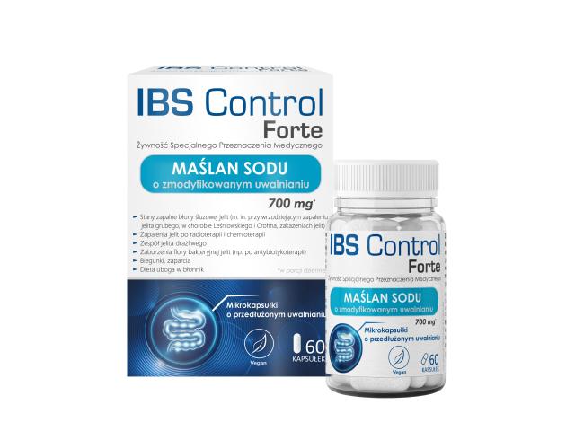 IBS Control Forte interakcje ulotka kapsułki o przedłużonym uwalnianiu - 60 kaps.