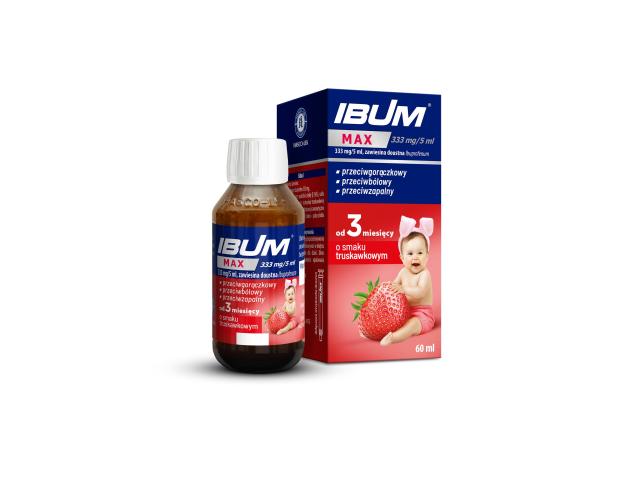 Ibum Max interakcje ulotka zawiesina doustna 333 mg/5ml 60 ml