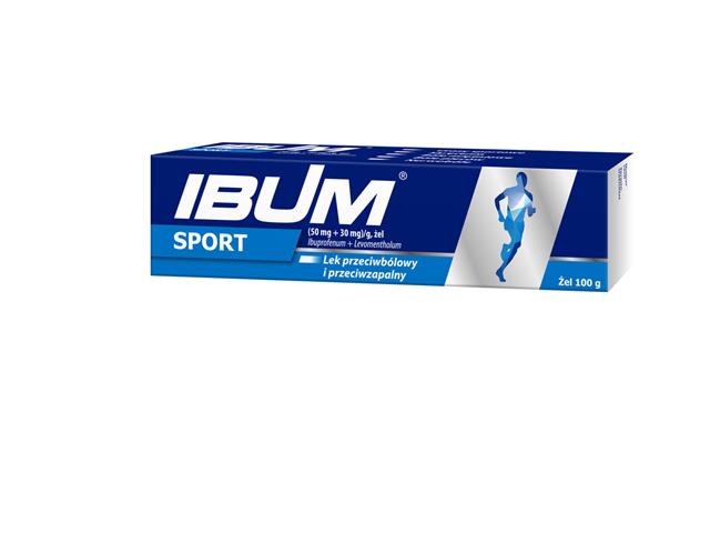 Ibum Sport (Ibum) interakcje ulotka żel (50mg+30mg)/g 