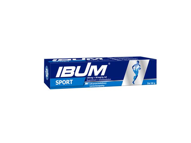Ibum Sport interakcje ulotka żel (50mg+30mg)/g 50 g