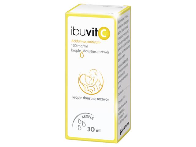 Ibuvit C (Cevikap) interakcje ulotka krople doustne, roztwór 100 mg/ml 30 ml