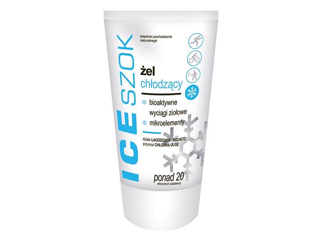 ICE SZOK Żel chłodzący interakcje ulotka żel - 130 ml