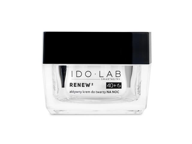 IDO LAB RENEW 2 Aktywny Krem do twarzy na noc 40+ interakcje ulotka krem - 50 ml