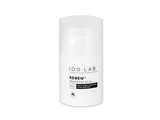 IDO LAB RENEW2 Aktywny Balsam do pielęgnacji skóry dłoni 40+ interakcje ulotka krem - 50 ml (but.z pomp.)