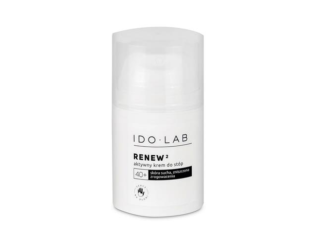 IDO LAB RENEW2 Aktywny Krem do stóp 40+ interakcje ulotka krem - 50 ml (but.z pomp.)