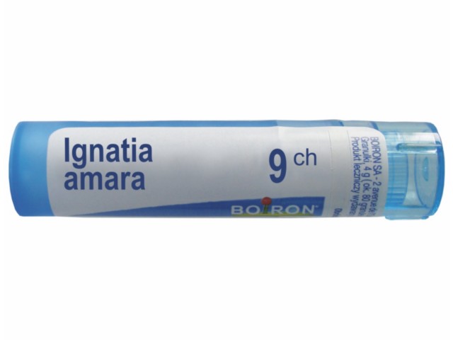 Ignatia Amara 9 CH interakcje ulotka granulki  4 g