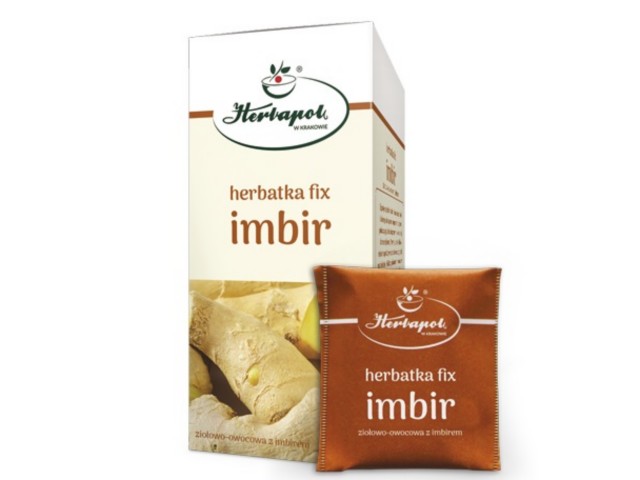 Imbir Fix Herbatka interakcje ulotka herbata  20 sasz. po 2 g