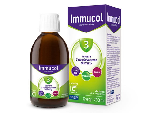 Immucol 3 interakcje ulotka syrop  200 ml