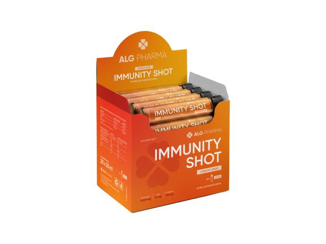 Immunity Shot smak pomarańczowy interakcje ulotka płyn 20 szt. po 25 ml