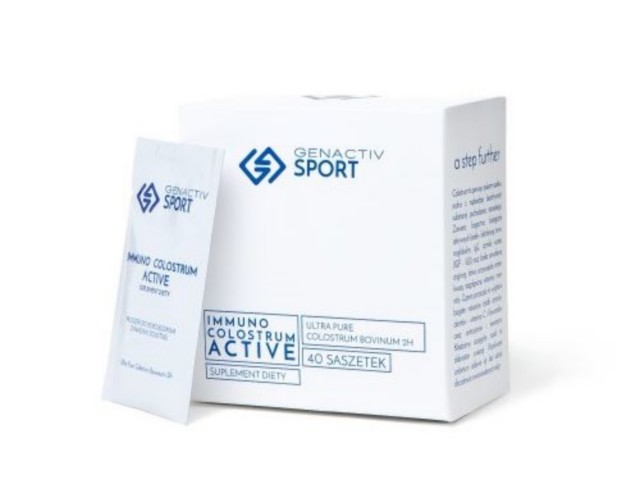 Immuno Colostrum Active (Immuno Colostrum) interakcje ulotka proszek doustny - 40 sasz.