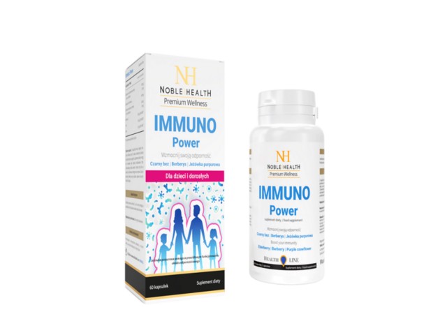 Immuno Power interakcje ulotka kapsułki - 60 kaps.
