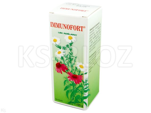 Immunofort interakcje ulotka płyn doustny - 125 g