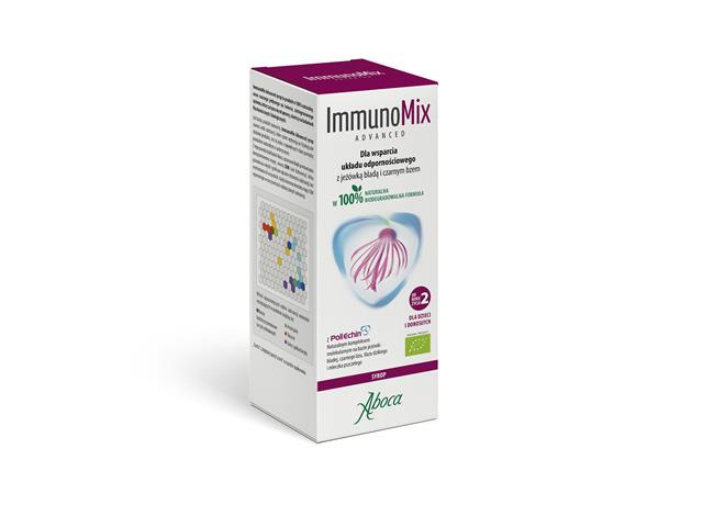 Immunomix Advanced interakcje ulotka syrop  210 g