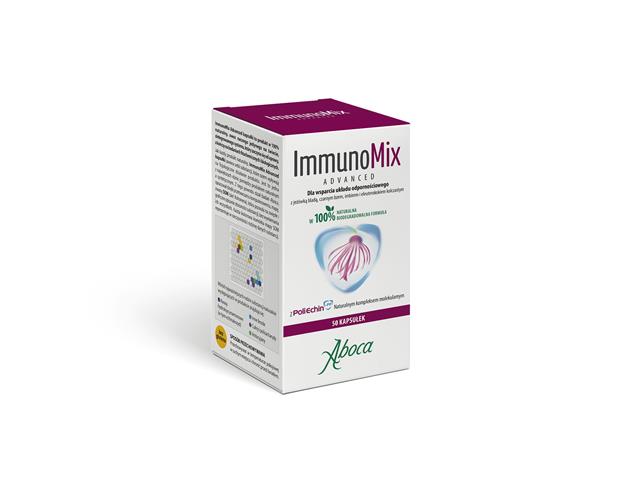 Immunomix Advanced interakcje ulotka kapsułki  50 kaps.