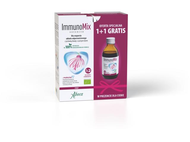 Immunomix Advanced interakcje ulotka syrop - 210 g + 210 g