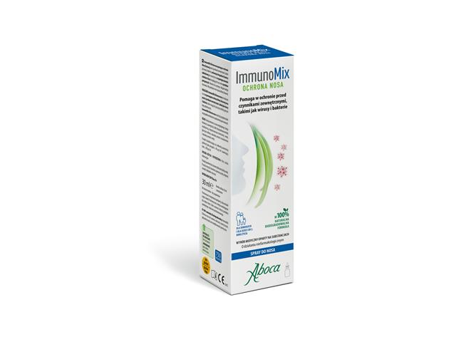 Immunomix Ochrona Nosa interakcje ulotka spray do nosa  30 ml