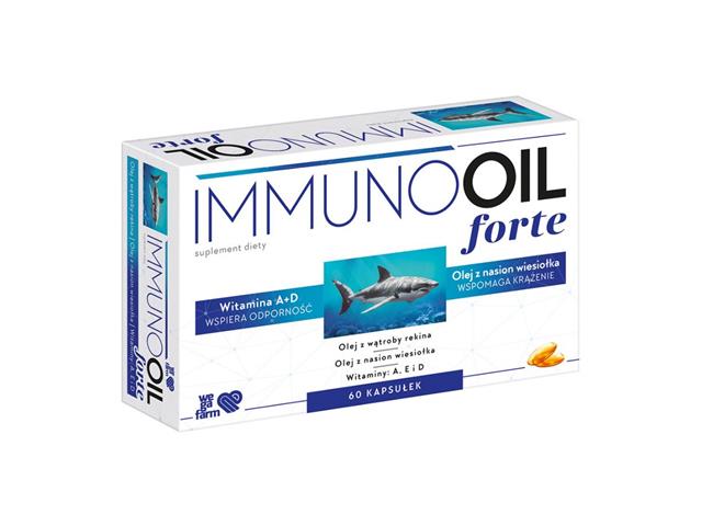 Immunooil Forte interakcje ulotka kapsułki miękkie - 60 kaps.