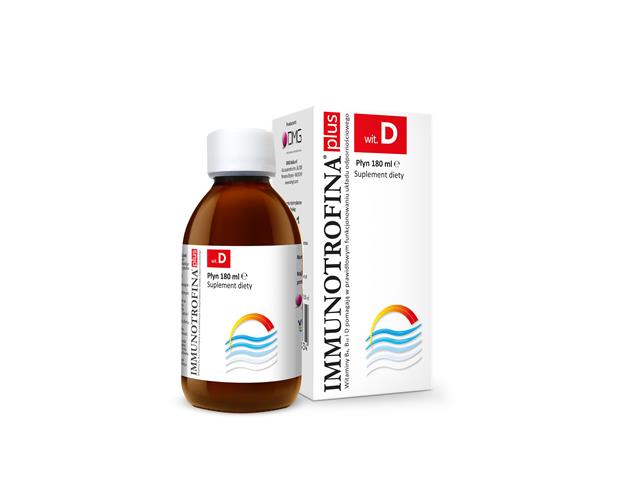 Immunotrofina Plus Wit. D interakcje ulotka płyn - 180 ml