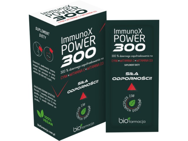 Immunox Power interakcje ulotka proszek do sporządzania roztworu doustnego - 14 sasz.