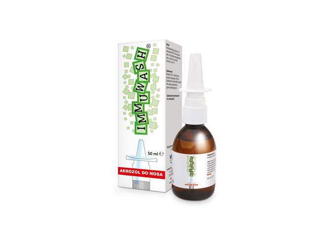 Immuwash interakcje ulotka aerozol do nosa  50 ml