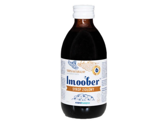 Imoober Syrop ziołowy interakcje ulotka syrop - 250 ml