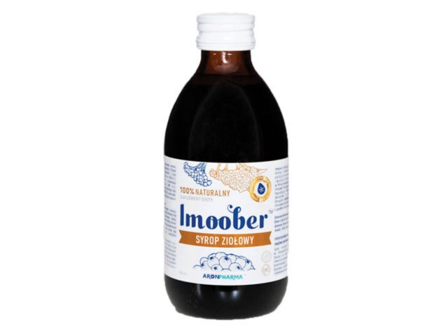 Imoober Syrop ziołowy interakcje ulotka syrop  250 ml