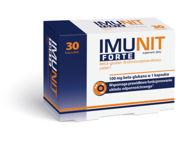 Imunit Forte interakcje ulotka kapsułki  30 kaps.