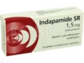 Indapamide SR interakcje ulotka tabletki o przedłużonym uwalnianiu 1,5 mg 30 tabl.