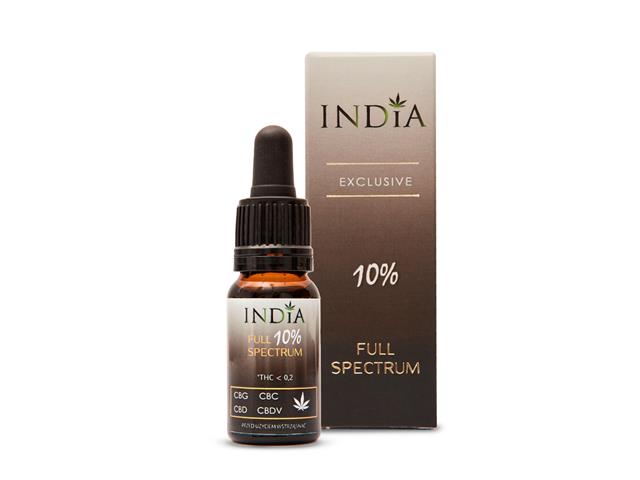 INDIA Full Spectrum 10% interakcje ulotka olejek  10 ml