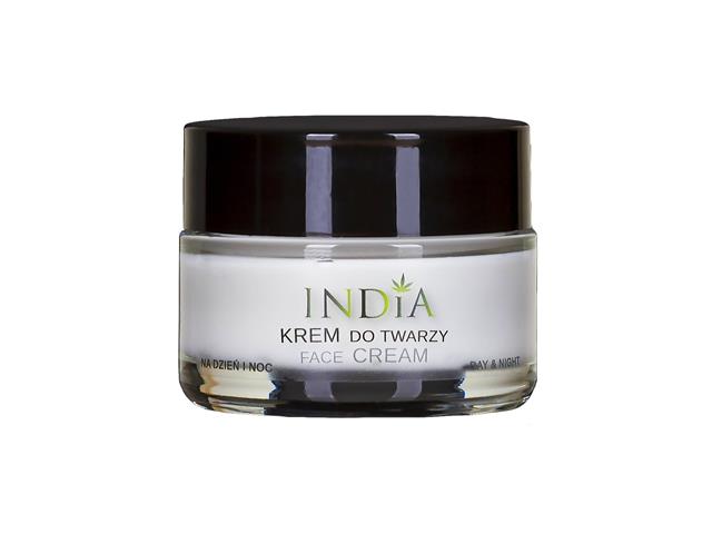 India Krem do twarzy z olejem z konopi interakcje ulotka krem  50 ml